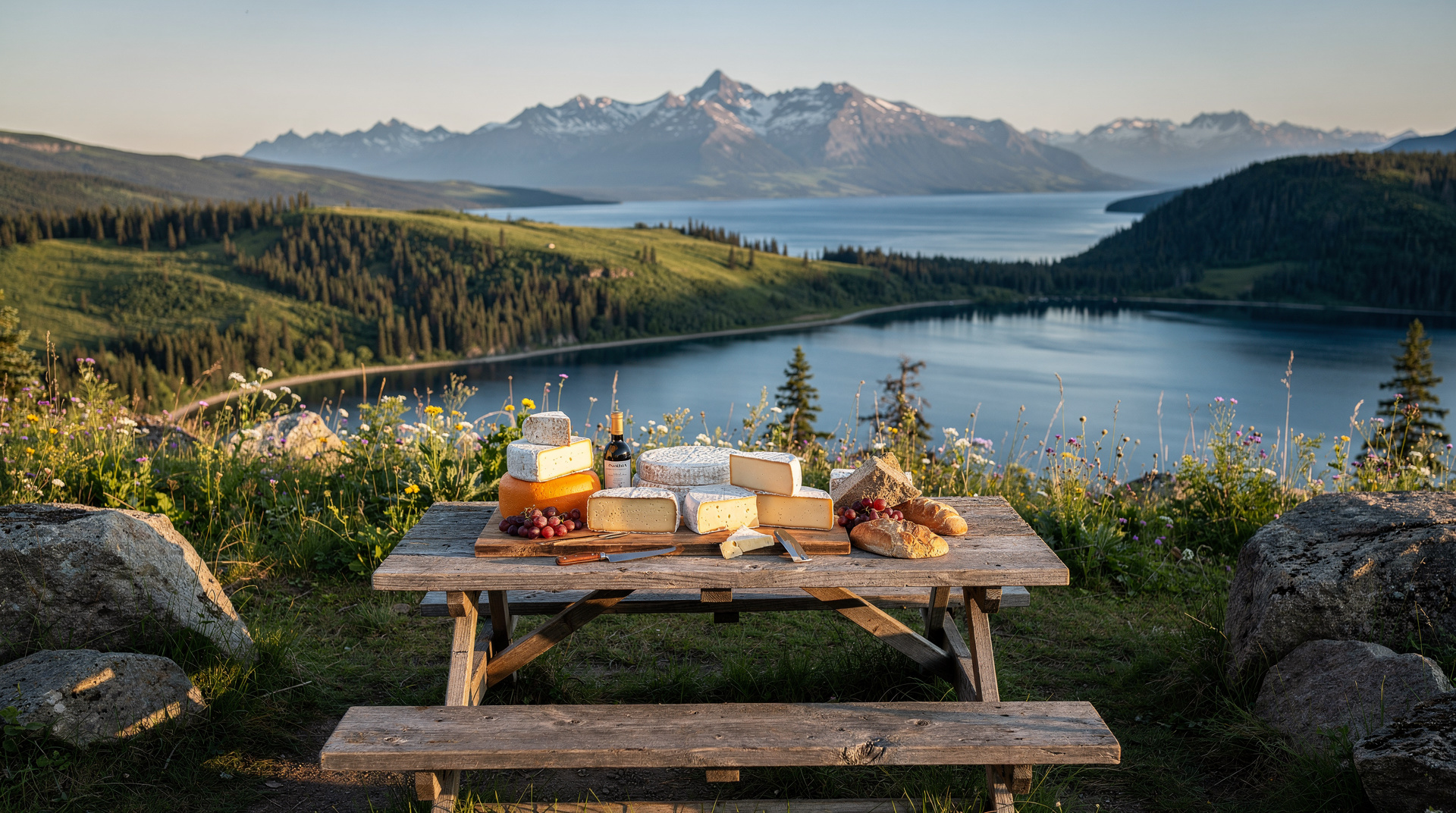 Charlevoix é a melhor região de queijos do Quebec: Migneron, Ciel de Charlevoix, Lait de Vache e mais. Guia das melhores fromageries e como visitá-las.