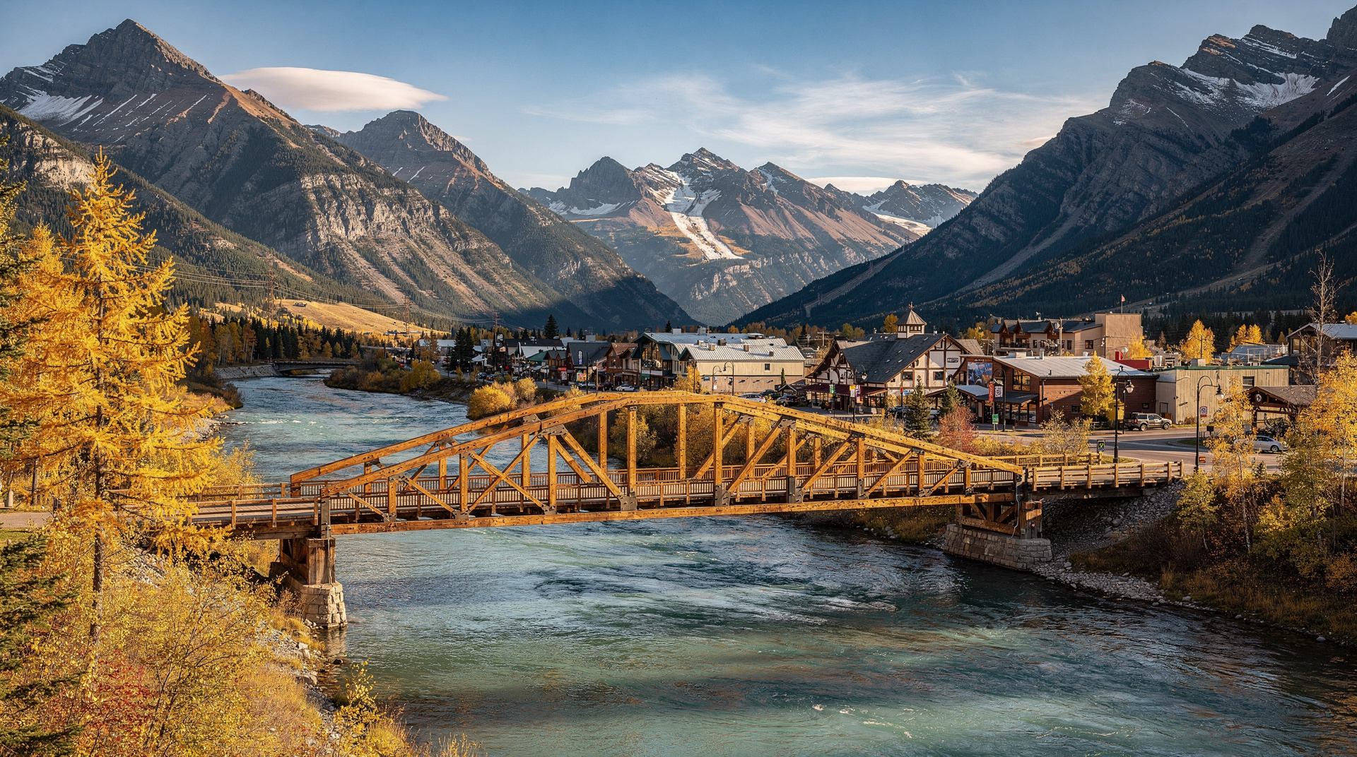 The BC Rockies near Golden.