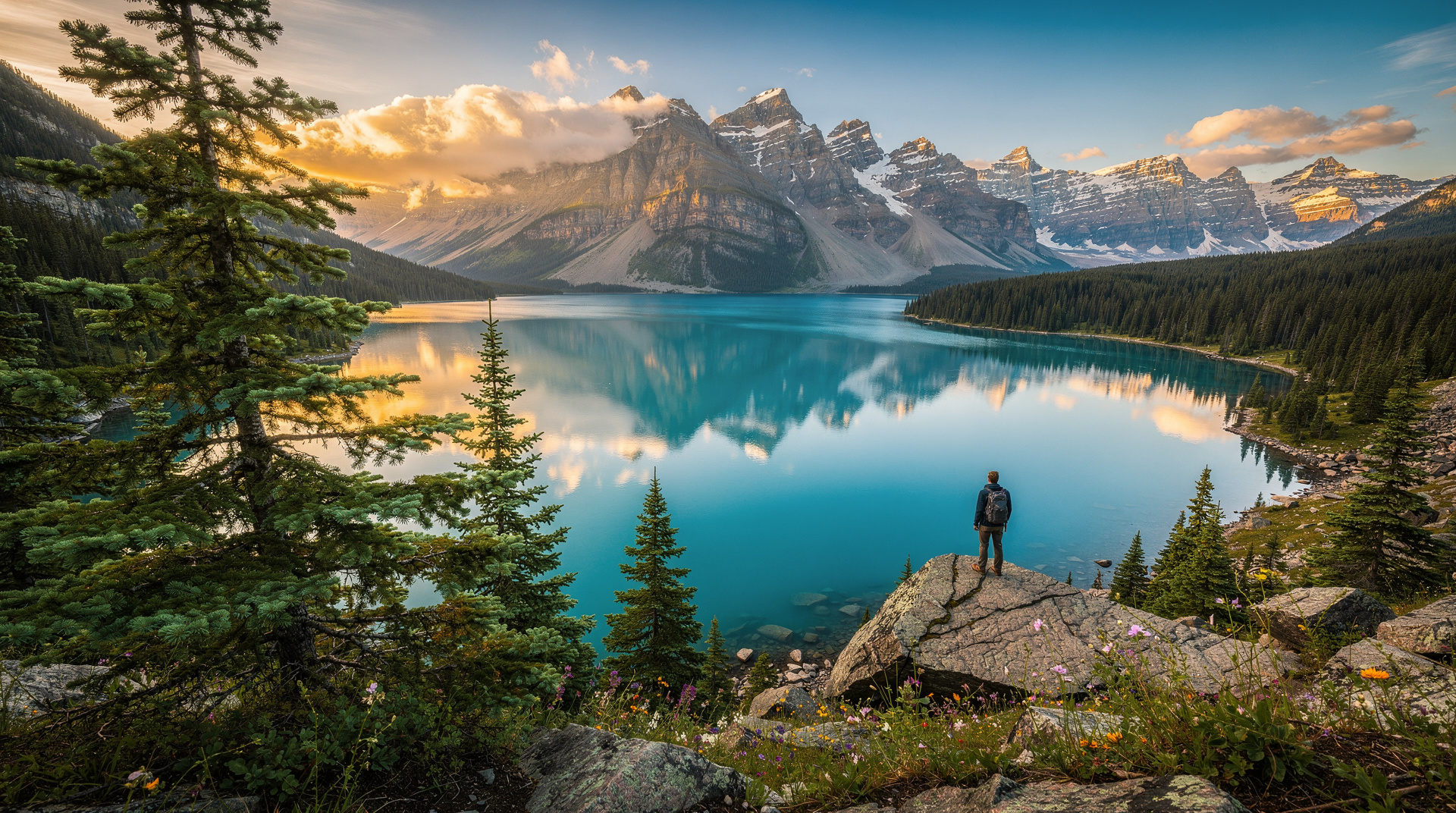 The best activities in Kananaskis Country — hiking the Kananaskis Lakes, mountain biking, Nordic spa, wildlife watching, and skiing at Nakiska.