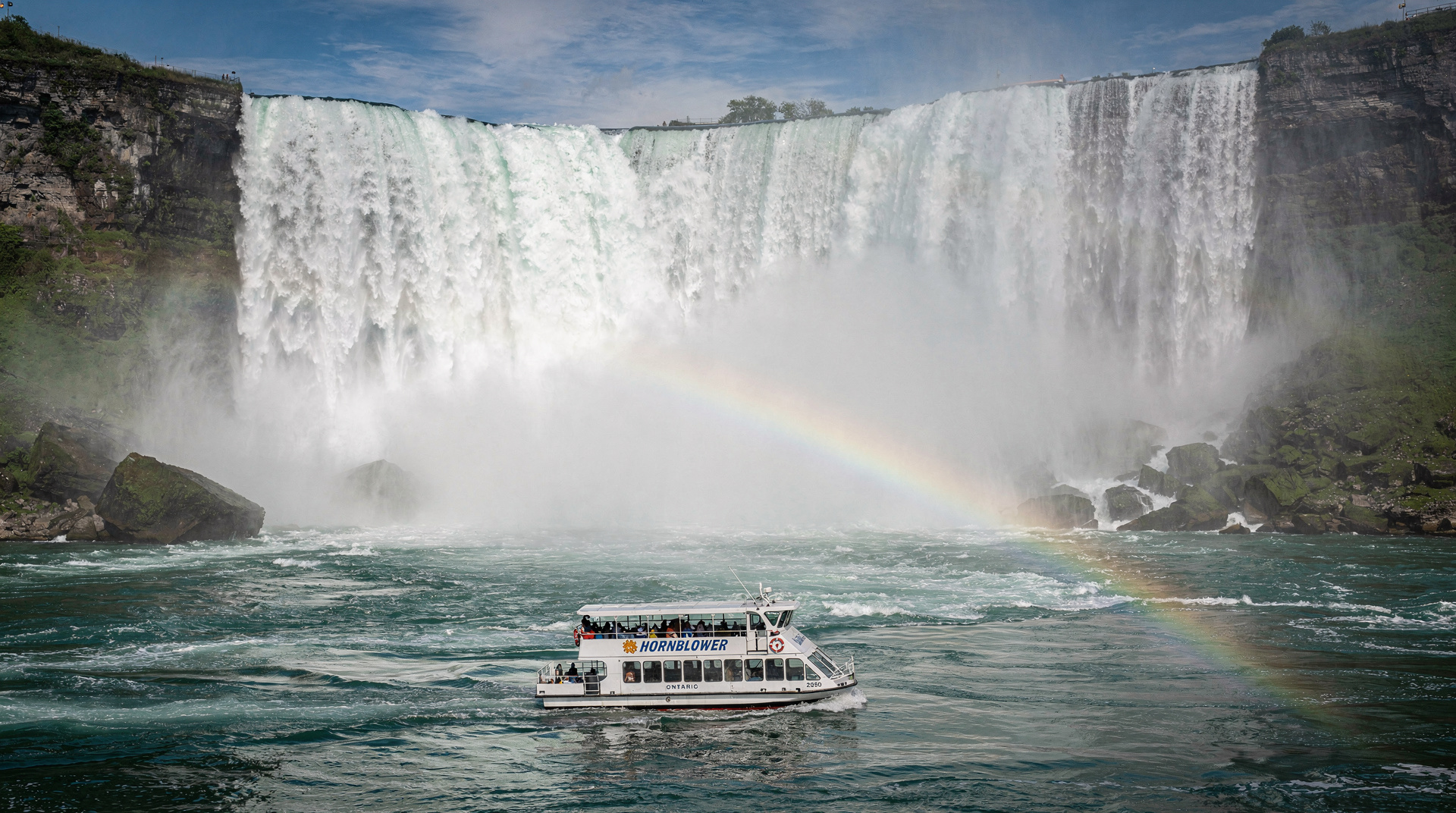 Horseshoe Falls from the Canadian side.