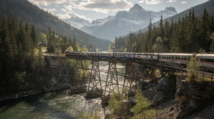Las mejores rutas de tren panorámico en Canadá: clasificación completa
