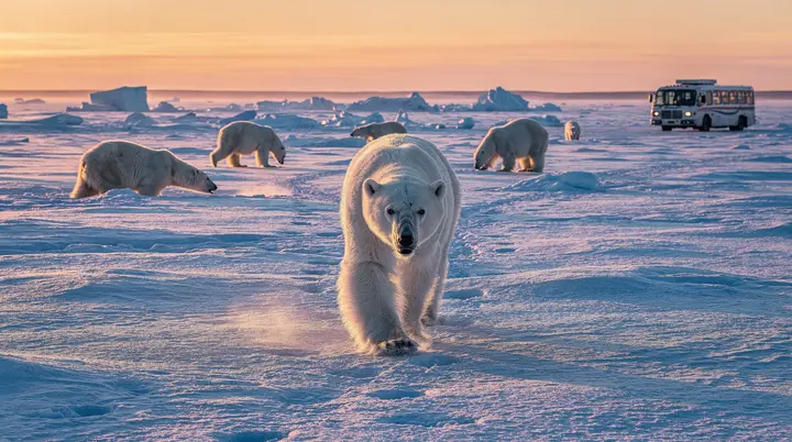 Safari de buggy da tundra em Churchill: os veículos, a experiência, a fotografia