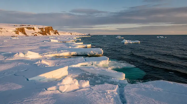 Tours de borda de gelo em Nunavut: vida selvagem ártica na orla do gelo