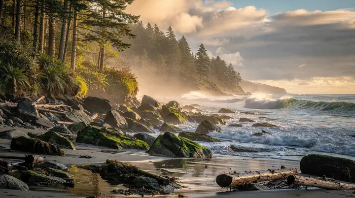 Sendero Juan de Fuca: senderismo costero en la isla de Vancouver