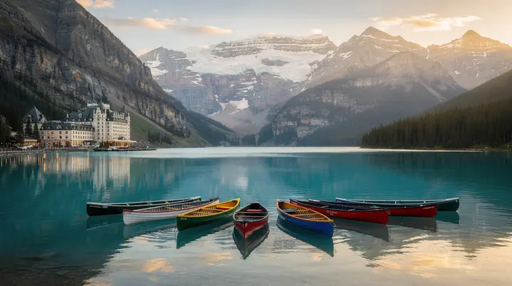Pattinaggio sul ghiaccio a Lake Louise: la pista più bella del mondo