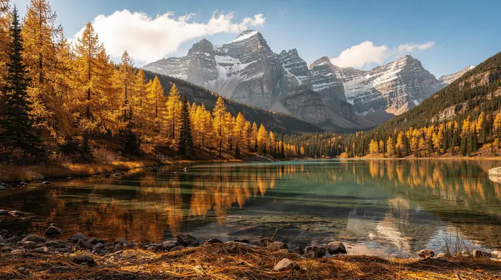 Stagione del larice in Alberta: quando, dove e come vedere i larici dorati