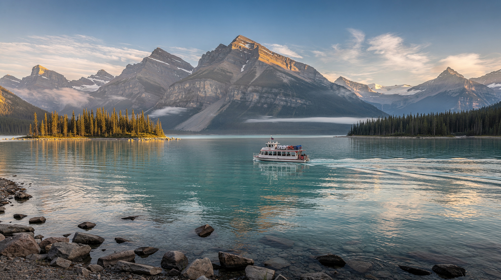 Maligne Lake boat cruise to Spirit Island: full guide