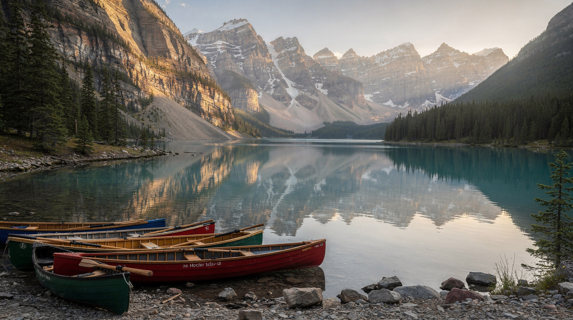 Everything about visiting Moraine Lake in Banff: how to get there by shuttle, best time to visit, sunrise photography, hikes and where to stay nearby.