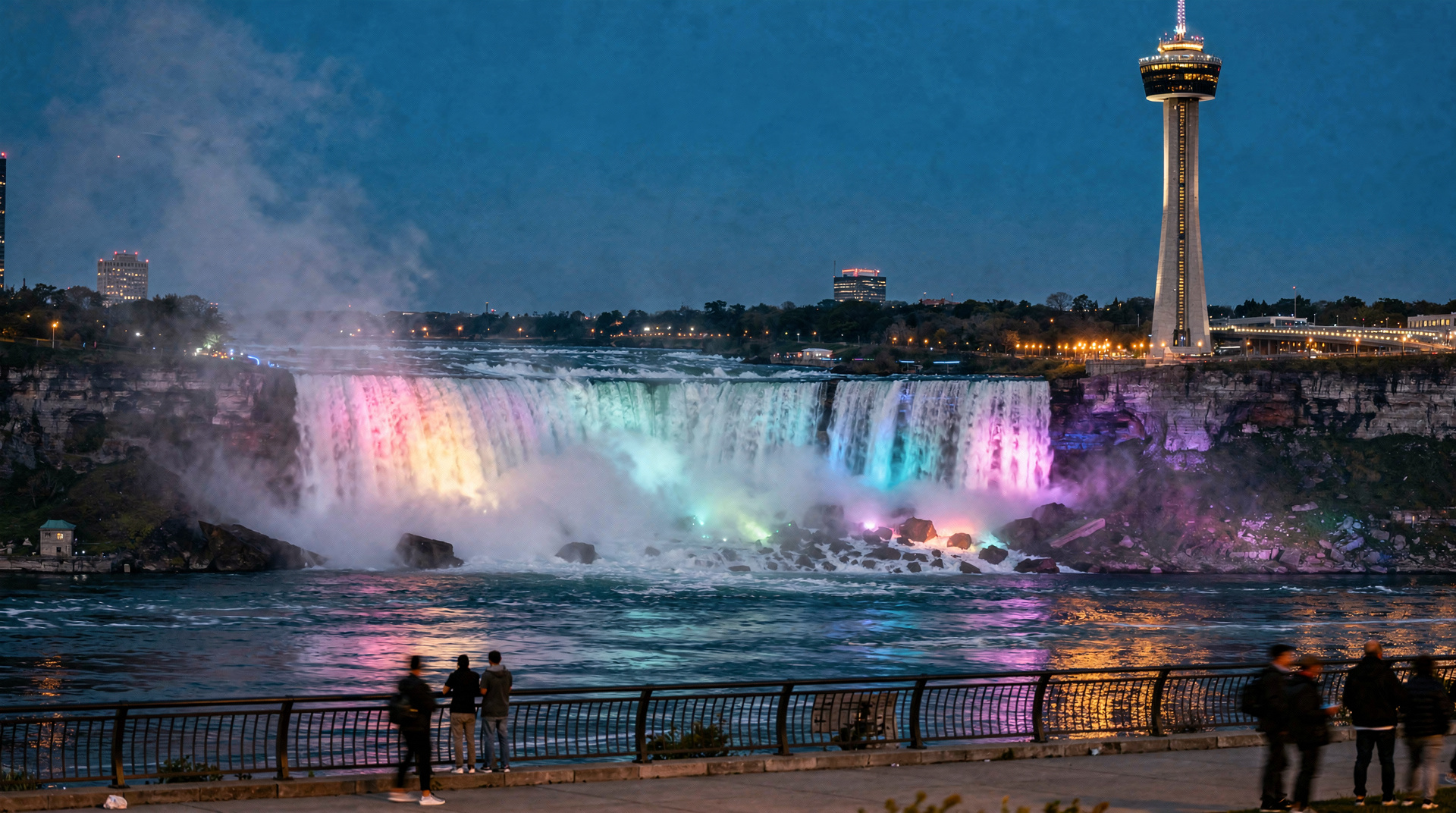 Niagara Falls: Canadian side vs US side