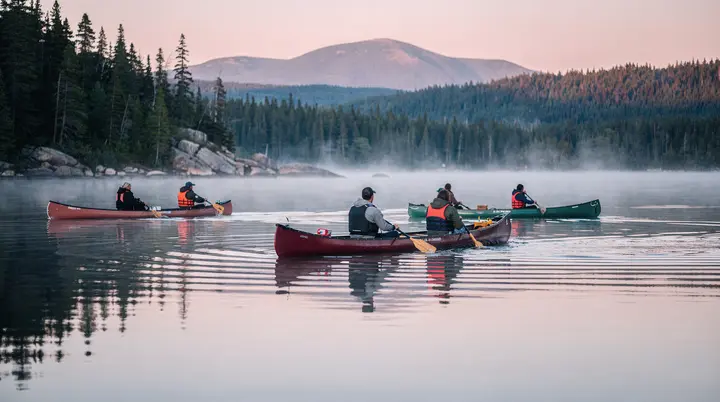 Las mejores rutas de canoa en Ontario: Algonquin, Killarney y Quetico
