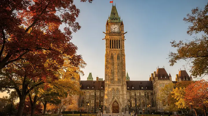 Parliament Hill Ottawa: tour, cambio della guardia e Peace Tower