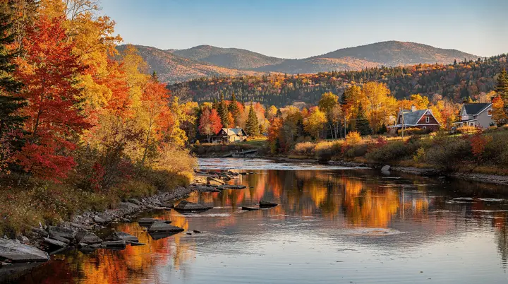 Quebec in ottobre: picco del fogliame, raccolta mirtilli rossi e oche delle nevi