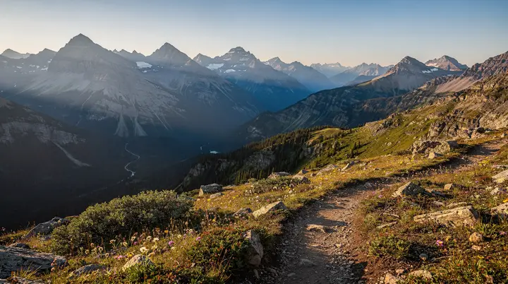 Guía de trekking del sendero Skyline (Jasper, 3-4 días)