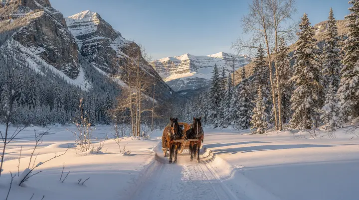 Gite in slitta a Banff e Lake Louise: cosa aspettarsi