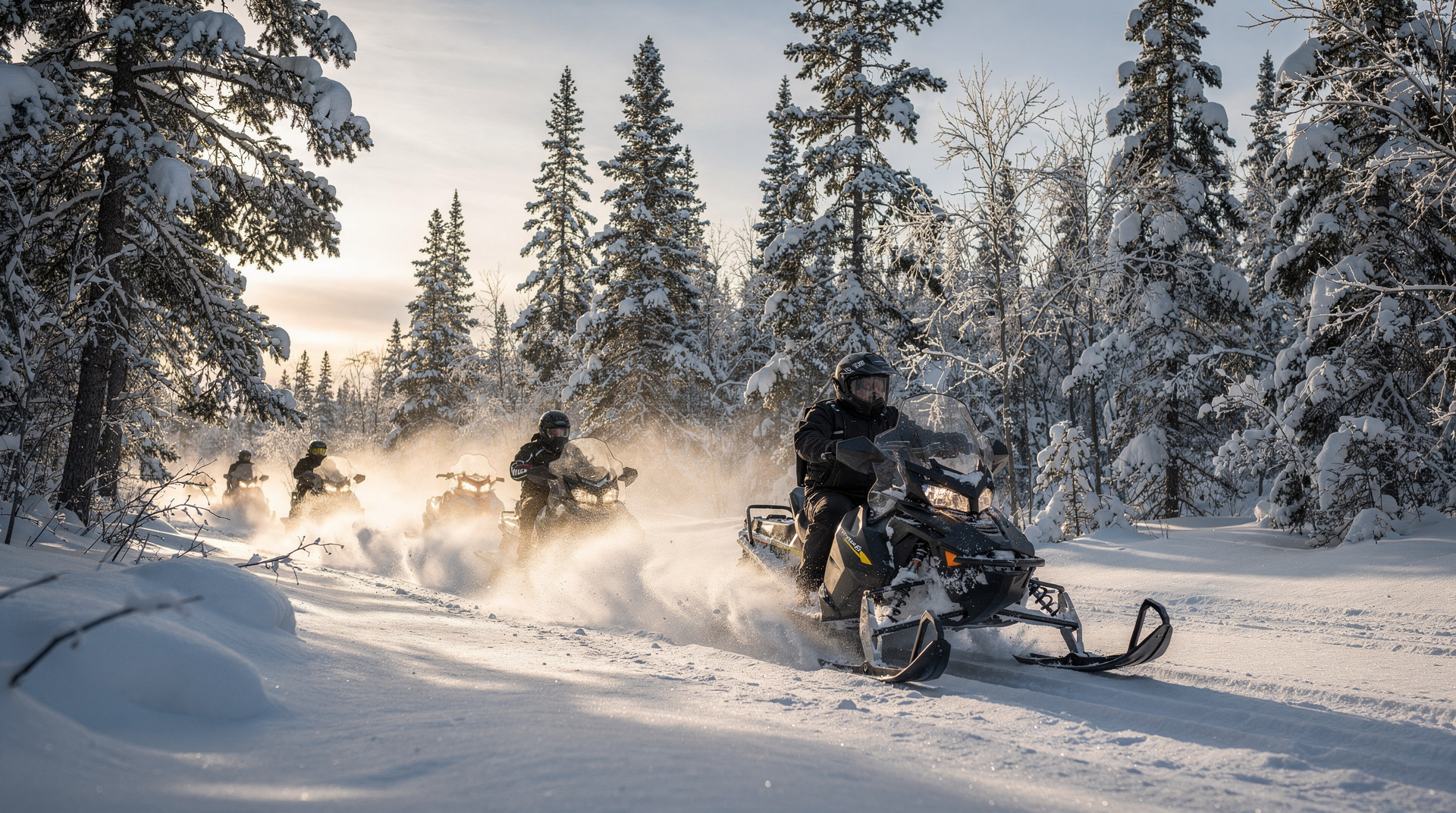 Snowmobile tours in Canada: Quebec, Ontario and Yukon adventures