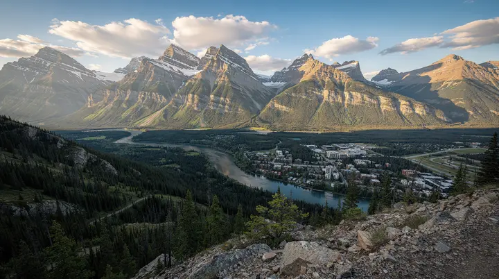 Senderismo en Tunnel Mountain: la cumbre más accesible de Banff