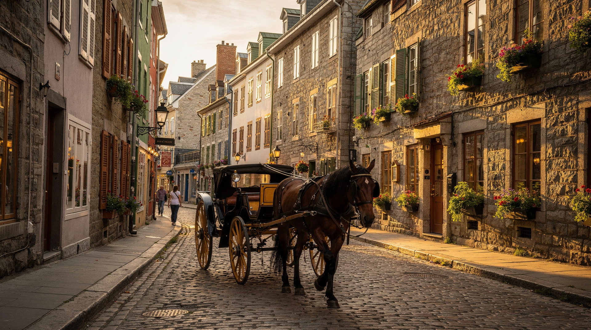 Vieux-Montréal: cobblestones, basilicas and waterfront life