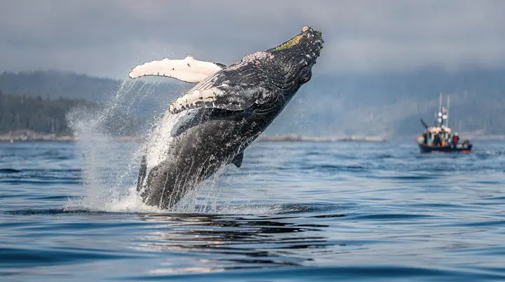 Observação de baleias na Baía de Fundy: tours, espécies e melhor época