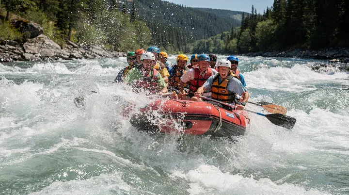 Rafting de aguas bravas en BC: los mejores ríos para principiantes y expertos