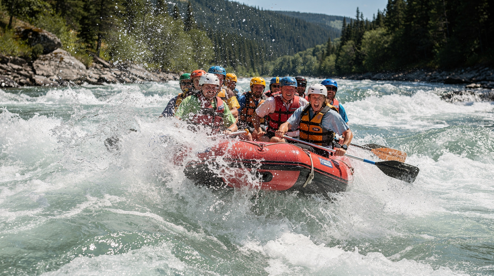 White-water rafting in BC: top rivers for beginners and pros