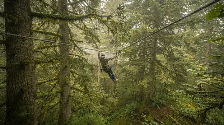 Tirolesa en Canadá: Whistler Ziptrek, Mont-Tremblant y las mejores experiencias
