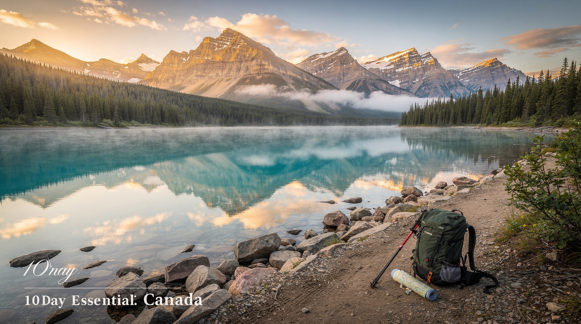 10-day Canada itinerary covering the absolute essentials: Vancouver, Banff, Toronto and Montreal. Tight but doable plan with transport tips.