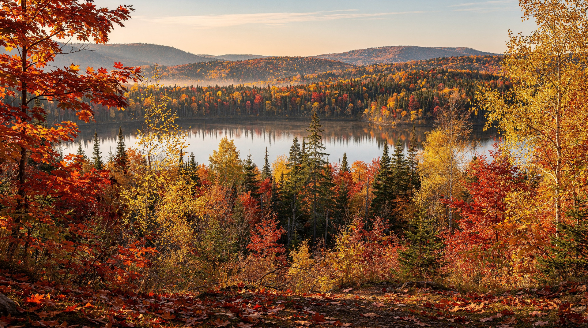 Road trip de follaje de otoño en 10 días: Toronto, Algonquin, Ottawa, Laurentinas, Quebec City, Charlevoix. Color máximo del 1 al 15 de octubre.
