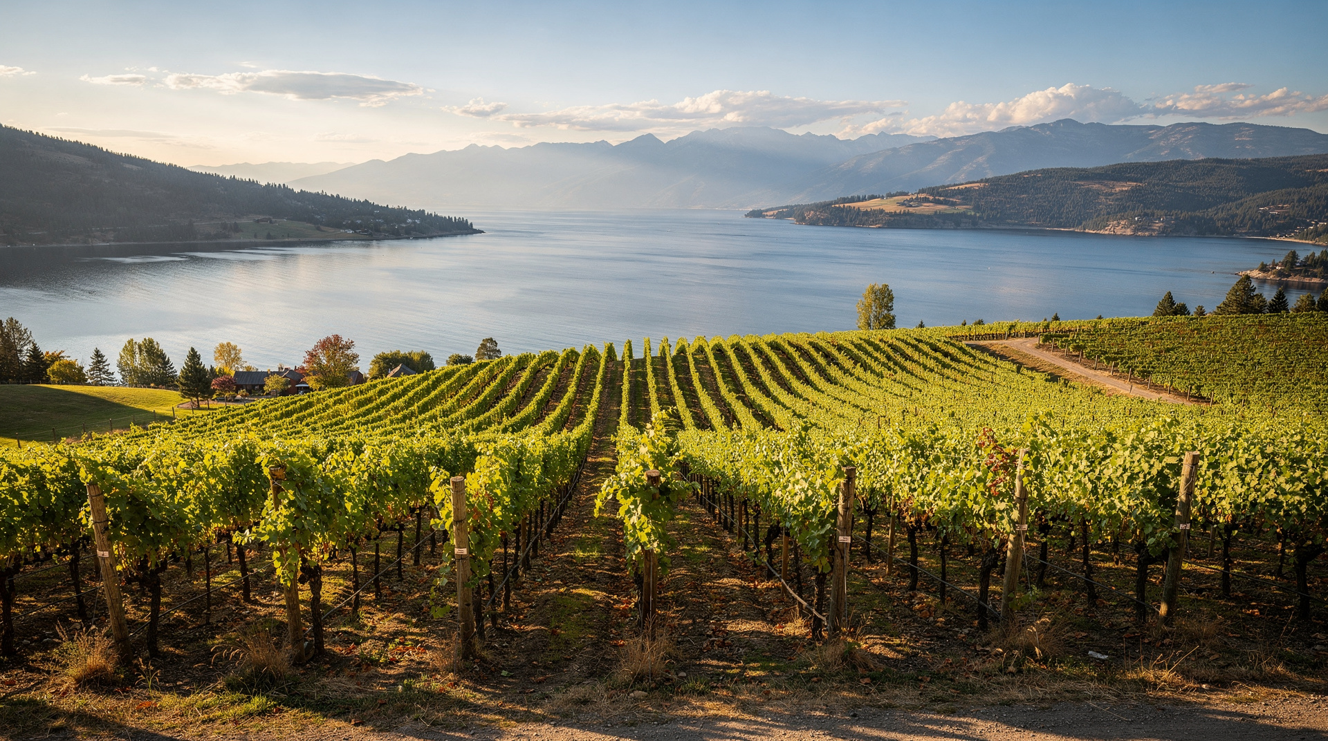 Five days in BC's Okanagan Valley: boutique wineries, orchard towns, lake beaches, and some of Canada's best food. Self-drive wine touring at its best.